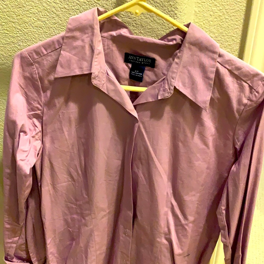 Ann Taylor Factory blouse size 6P